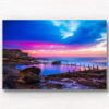 Neon pool maroubra. Purple sunrise at Maroubra.