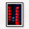 I love Kabuki Cho iconic neon lit sign in the red light district, Shinjuku, Tokyo. Framed art photography, wall art prints by Allan Chan.