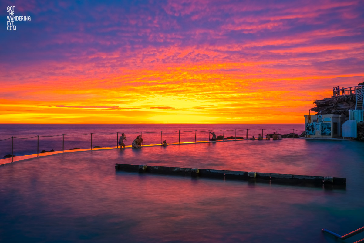 Sydney Sunrise from Bronte Beach. Skys on fire during this beautiful sunrise.