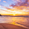 Tamarama Beach Sunrise Prints. Gorgeous golden glow in Sydney.