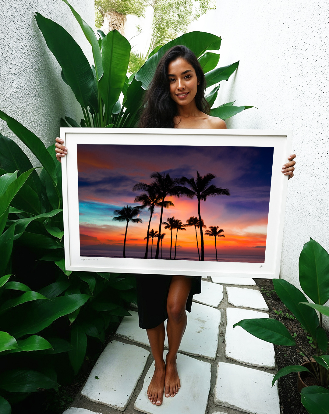 Gotthewanderingeye by Allan Chan, framed travel photography prints - Maui Sunsets